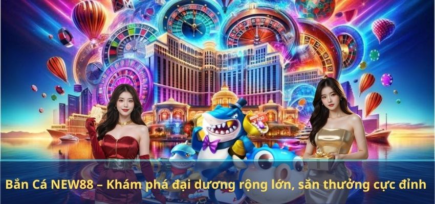 Bắn Cá NEW88 – Khám phá đại dương rộng lớn, săn thưởng cực đỉnh