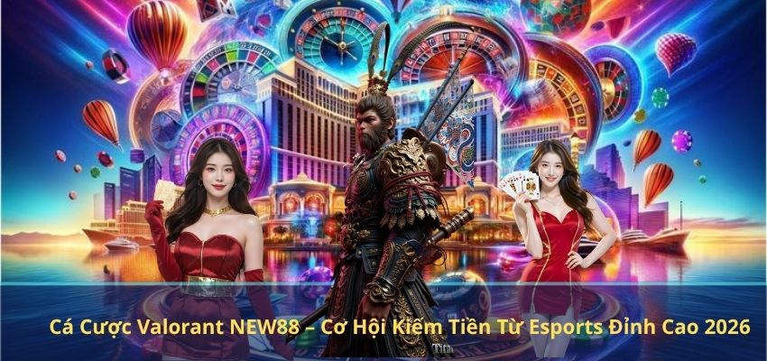 Cá Cược Valorant NEW88 – Cơ Hội Kiếm Tiền Từ Esports Đỉnh Cao 2026