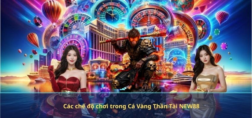 Các chế độ chơi trong Cá Vàng Thần Tài NEW88