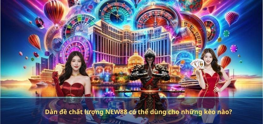 Dàn đề chất lượng NEW88 có thể dùng cho những kèo nào?