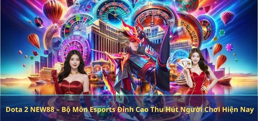 Dota 2 NEW88 – Bộ Môn Esports Đỉnh Cao Thu Hút Người Chơi Hiện Nay
