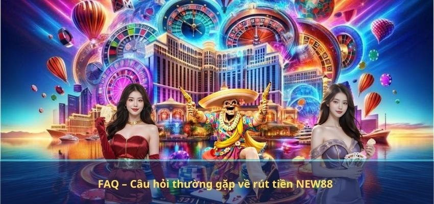 FAQ – Câu hỏi thường gặp về rút tiền NEW88