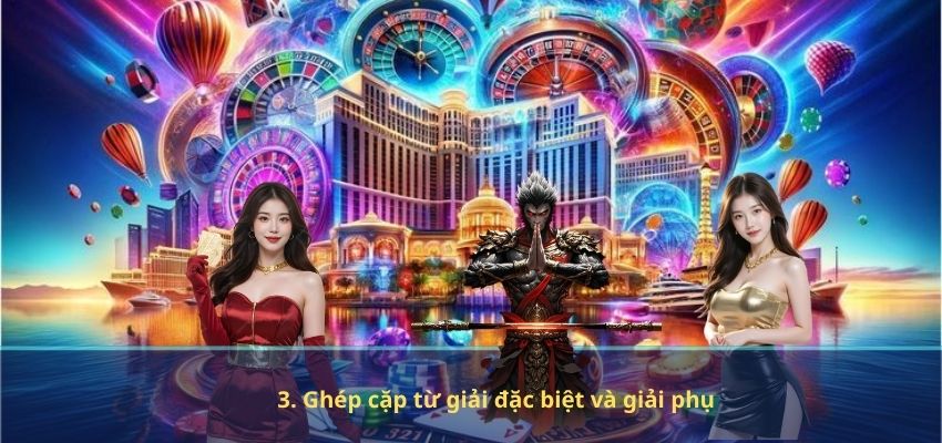 3. Ghép cặp từ giải đặc biệt và giải phụ