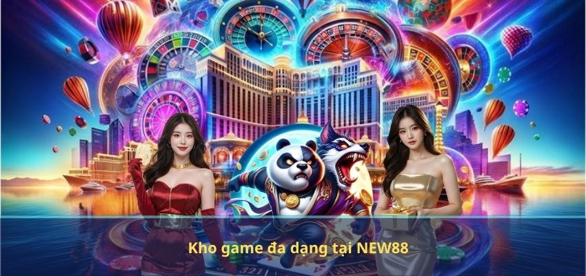 Kho game đa dạng tại NEW88