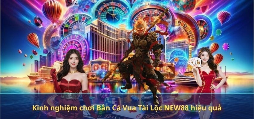 Kinh nghiệm chơi Bắn Cá Vua Tài Lộc NEW88 hiệu quả