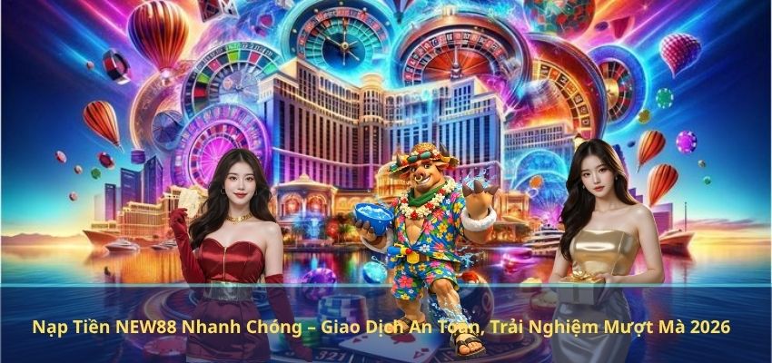 Nạp Tiền NEW88 Nhanh Chóng – Giao Dịch An Toàn, Trải Nghiệm Mượt Mà 2026