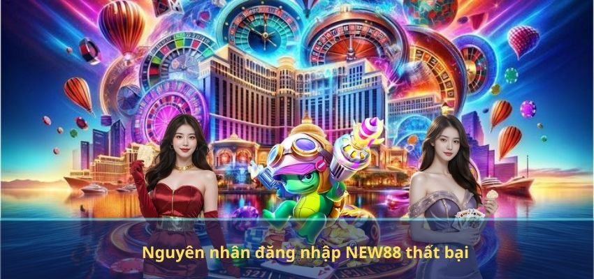 Nguyên nhân đăng nhập NEW88 thất bại
