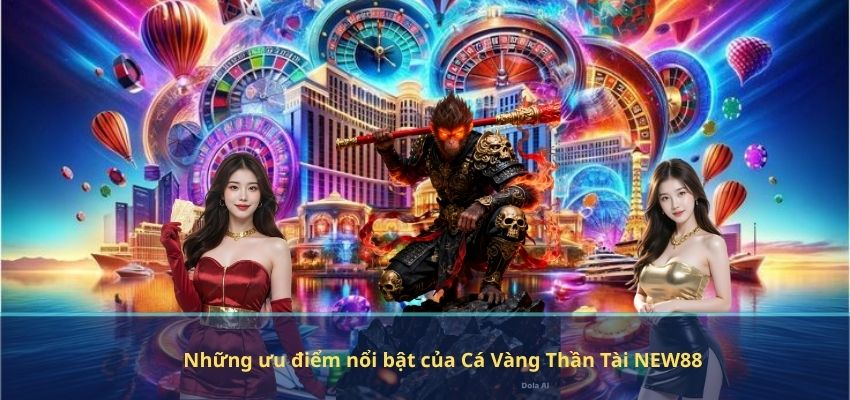 Những ưu điểm nổi bật của Cá Vàng Thần Tài NEW88