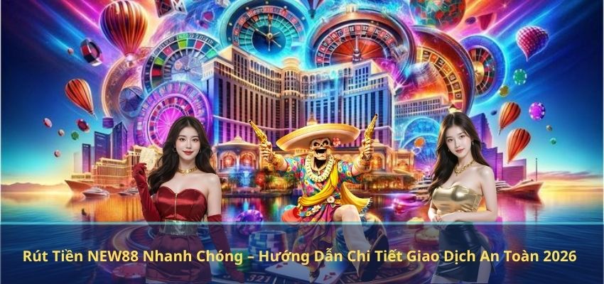 Rút Tiền NEW88 Nhanh Chóng – Hướng Dẫn Chi Tiết Giao Dịch An Toàn 2026
