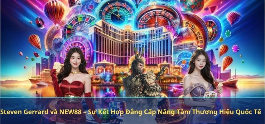 Steven Gerrard và NEW88 – Sự Kết Hợp Đẳng Cấp Nâng Tầm Thương Hiệu Quốc Tế