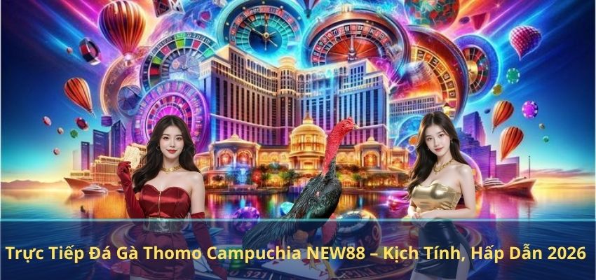 Trực Tiếp Đá Gà NEW88 – Kịch Tính, Hấp Dẫn 2026