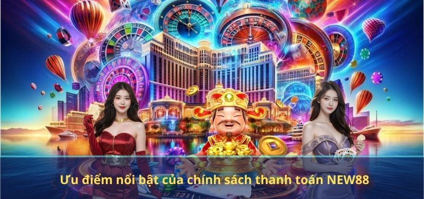 Ưu điểm nổi bật của chính sách thanh toán NEW88