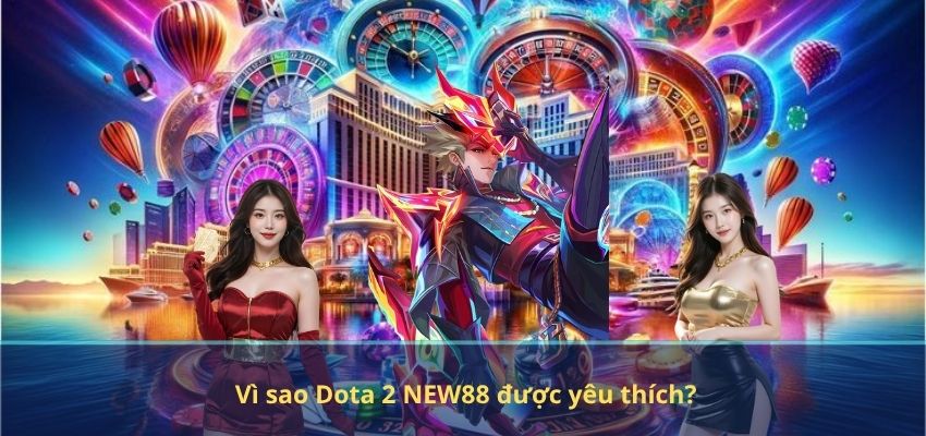 Vì sao Dota 2 NEW88 được yêu thích?