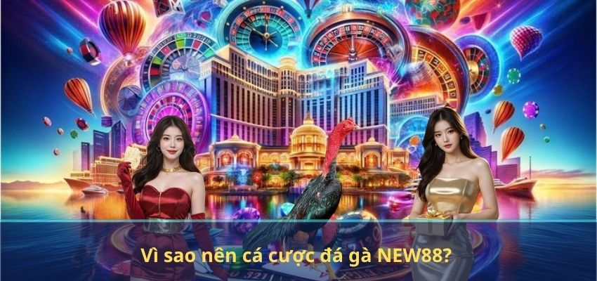 Vì sao nên cá cược đá gà NEW88?