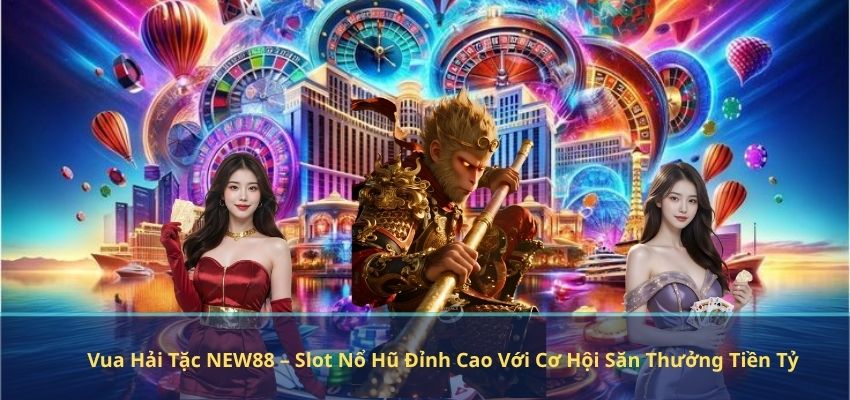 Vua Hải Tặc NEW88 – Slot Nổ Hũ Đỉnh Cao Với Cơ Hội Săn Thưởng Tiền Tỷ