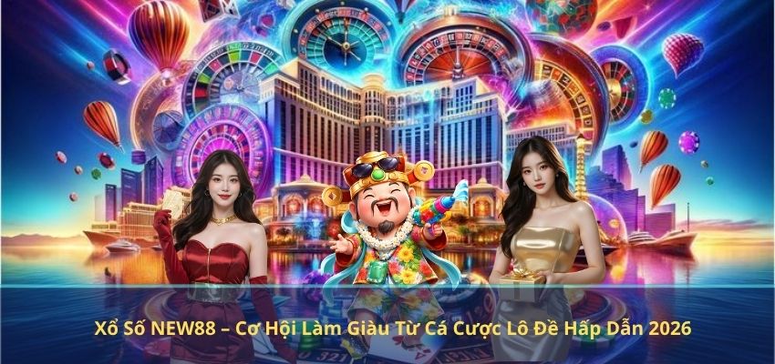 Xổ Số NEW88 – Cơ Hội Làm Giàu Từ Cá Cược Lô Đề Hấp Dẫn 2026